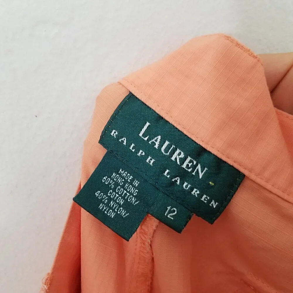 Lauren Ralph Lauren Capri Pants‎ Orange Size 12